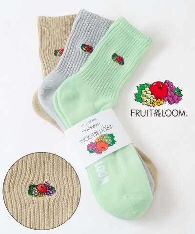 FRUIT OF THE LOOM \bNX FRUIT OF THE LOOM/t[cIuU[ 3Zbg |Cg J[\bNX