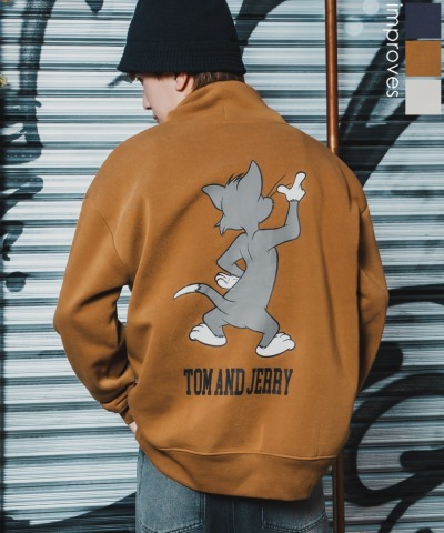 TOM&JERRY �g���ƃW�F���[ �v�����g ���N�� �X�E�F�b�g �n�C�l�b�N�g���[�i�[