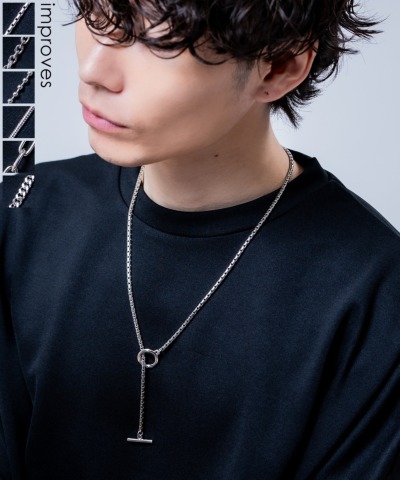 60cm �V���o�[ �l�b�N���X