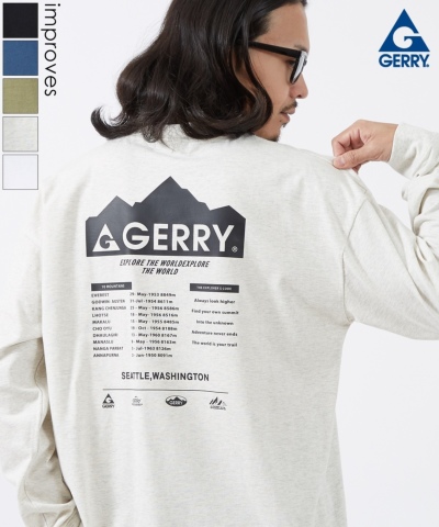 GERRY �W�F���[ �ʒ� �}�E���e�j�A�����O ���R�[�h �v�����g ���� T�V���c