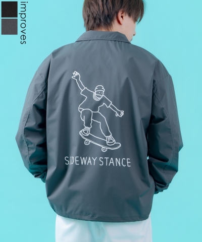 SIDEWAY STANCE �T�C�h�E�F�C�X�^���X �C���X�g�X�P�[�^�[ �R�[�`�W���P�b�g