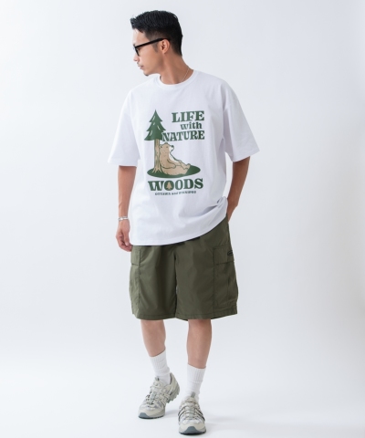 WOODS WOODS�ʒ� �N�}�v�����g ����T�V���c