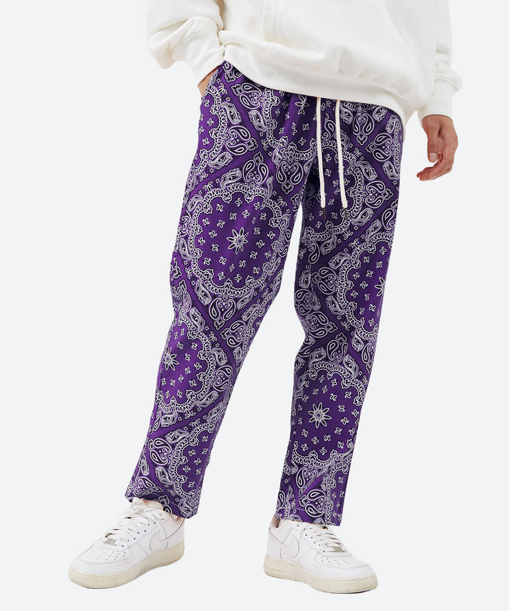 バンダナ柄シェフパンツ