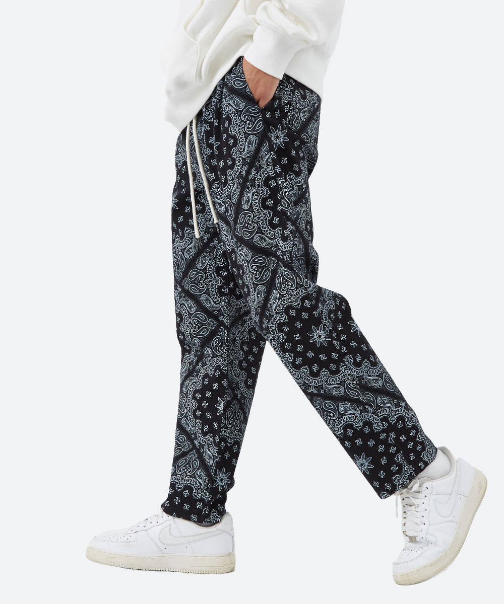 バンダナ柄シェフパンツ