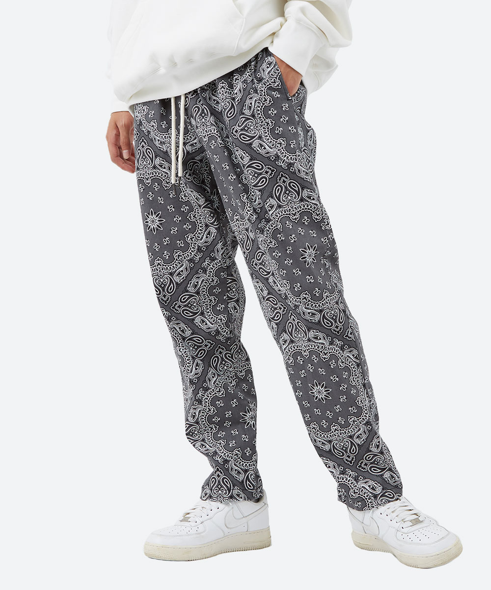 バンダナ柄シェフパンツ
