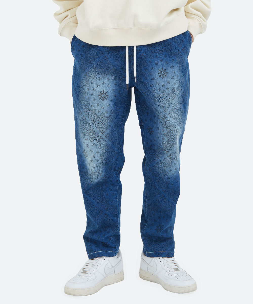 バンダナ柄シェフパンツ