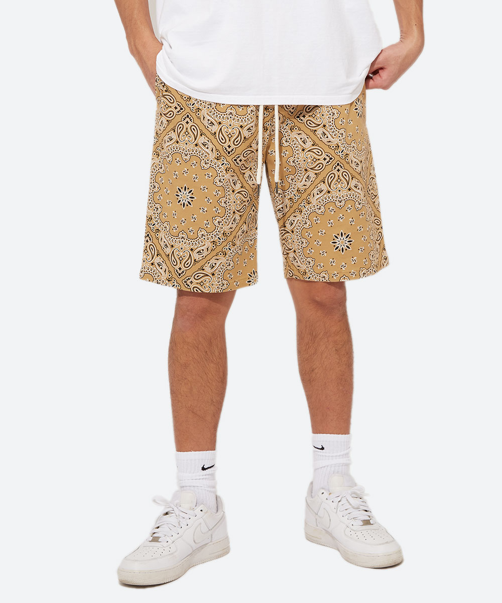 バンダナ柄ショートパンツ